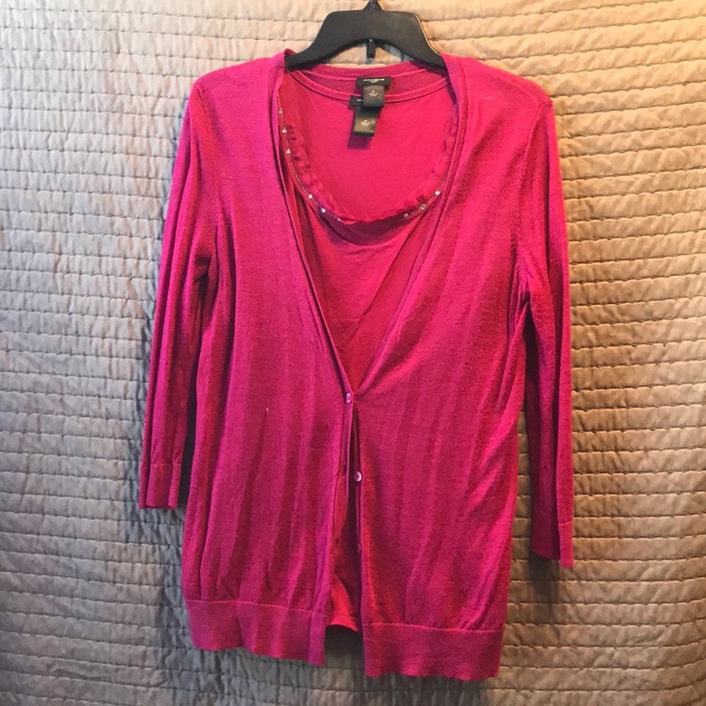 Ann Taylor cardigan set